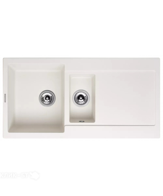 Кухонная мойка KUPPERSBERG MODENA 1,5B2D WHITE ALABASTER