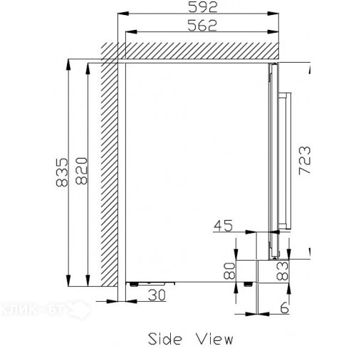 Винный шкаф DUNAVOX DAU-46.146DSS