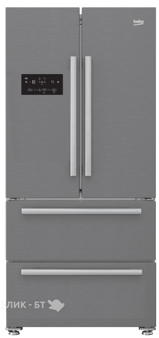 Холодильник Beko GNE 60521 X нержавеющая сталь