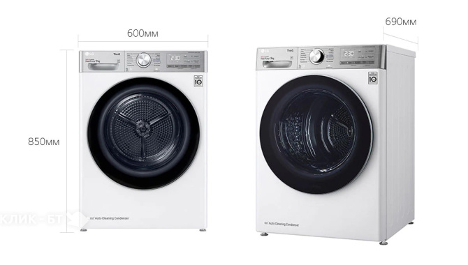 Сушильная машина LG DC90V9V9E
