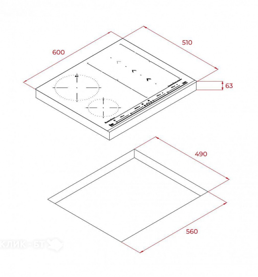 Варочная поверхность TEKA IZS 66700 MSP (112500003)