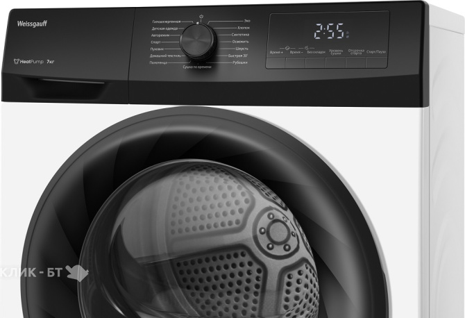 Сушильная машина WEISSGAUFF WD 4948 Heat Pump