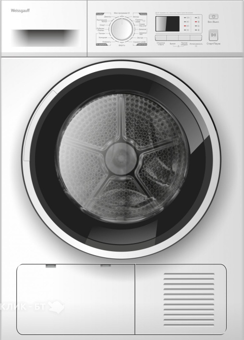 Сушильная машина WEISSGAUFF WD 6148 D Heat Pump