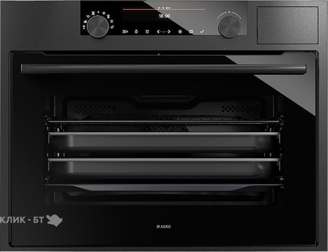 Компактный духовой шкаф ASKO OCS8487B Full Black Steel