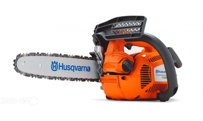Бензопила HUSQVARNA Т435 (1.5кВт/2.0 л.с., X-TORQ, 12", 3/8") 9669972-12