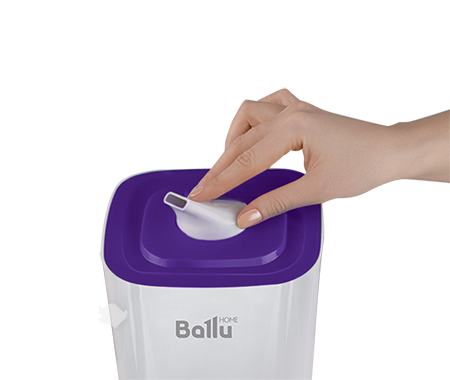 Увлажнитель воздуха BALLU UHB-205 белый /фиолетовый