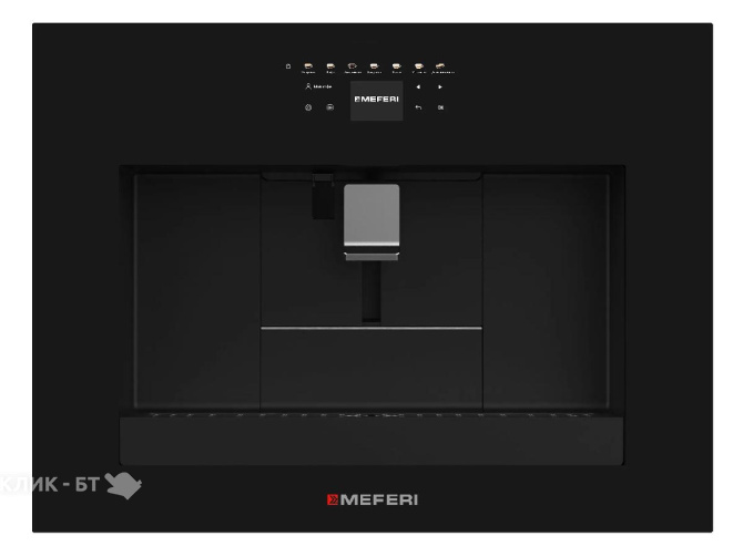 Кофемашина MEFERI MCM6010BK ULTRA