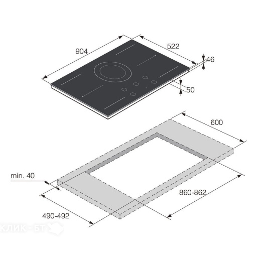 Варочная поверхность ASKO HID945MC