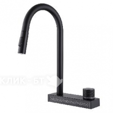 Смеситель ABBER Wasser Kreis AF8114B черный матовый