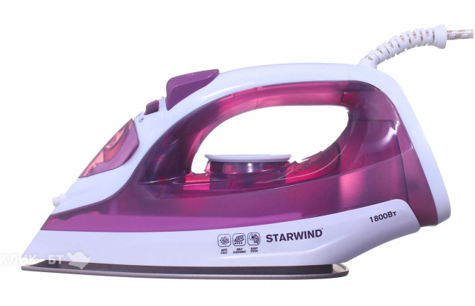 Утюг STARWIND SIR6921 фиолетовый/белый