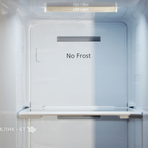 Холодильник GINZZU NFK-462 стальной