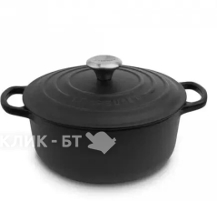Кастрюля LE CREUSET Signature 4,2 л, чёрный матовый
