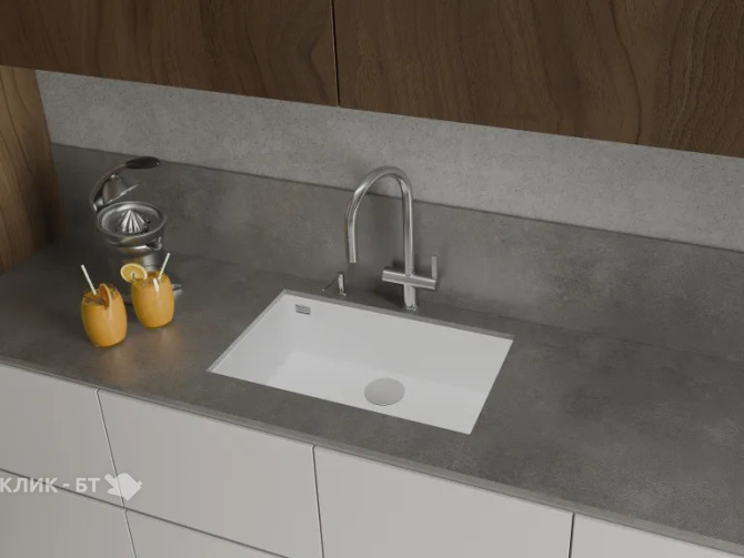 Кухонная мойка RIVELATO STRIA 7669 Bianco latte
