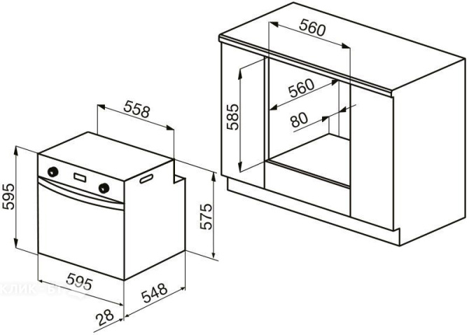 Духовой шкаф KORTING okb 9102 csx pro