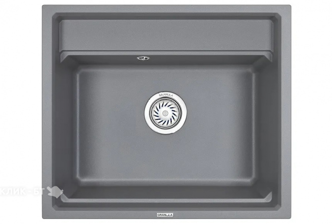 Кухонная мойка GRANULA KS-6003 алюминиум