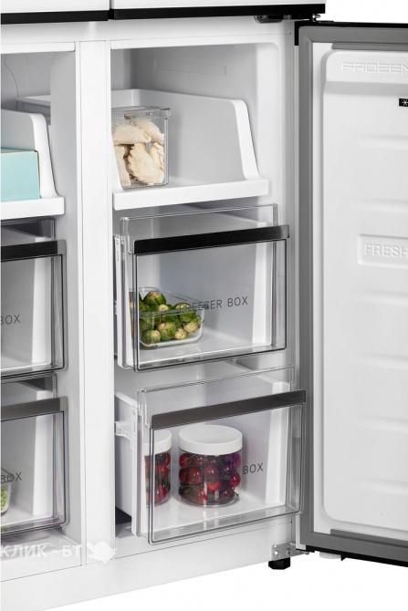 Холодильник NORDFROST RFQ 440 NFGB inverter