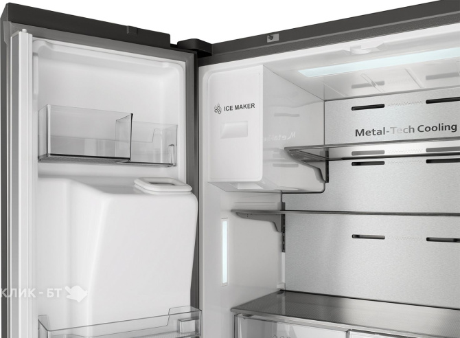 Холодильник WEISSGAUFF WFD 565 NoFrost Premium BioFresh Ice Maker