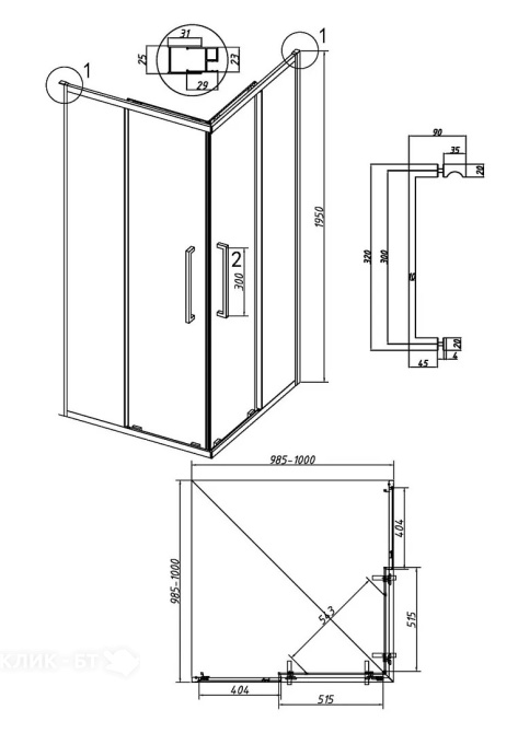 Вытяжка SMEG kd100x-2