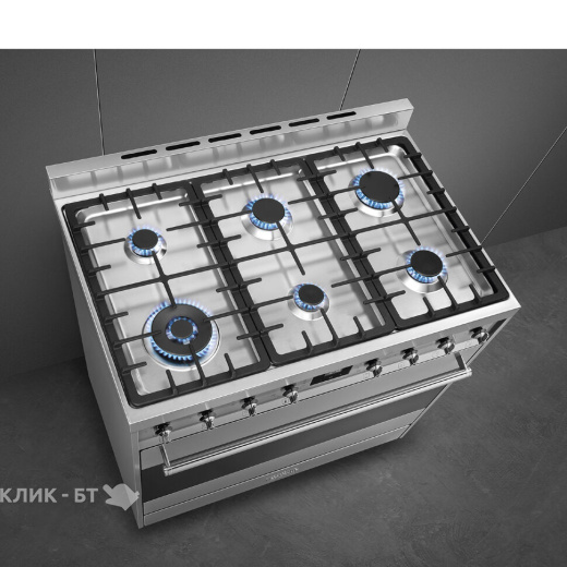 Кухонная плита SMEG C9GMX9-1