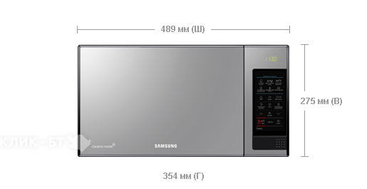 Микроволновая печь SAMSUNG GE83XRQ