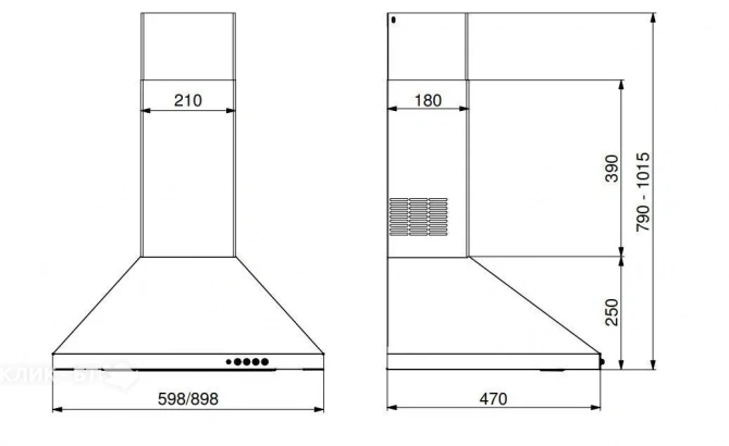 Вытяжка SIEMENS LC94PCC50M