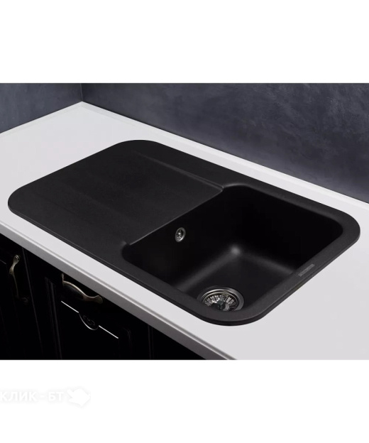 Кухонная мойка KUPPERSBERG LIRA 1B1D BLACK