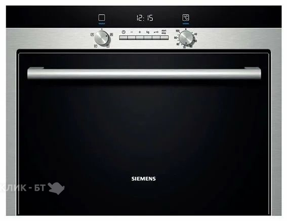 Встраиваемый паровой шкаф Siemens HB 24D552