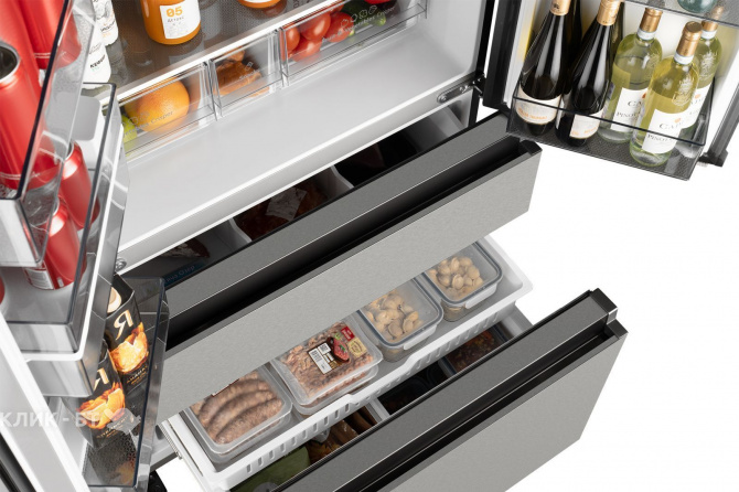 Холодильник WEISSGAUFF WFD 585 NoFrost Premium BioFresh Water Dispenser