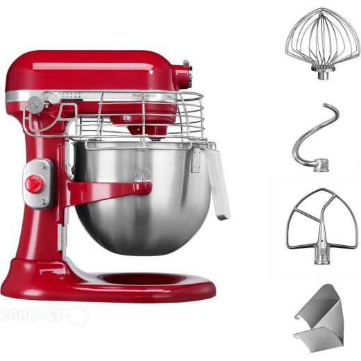 Миксер KITCHENAID 5KSM7990XEER с подъемной чашей 6.9 л Professional