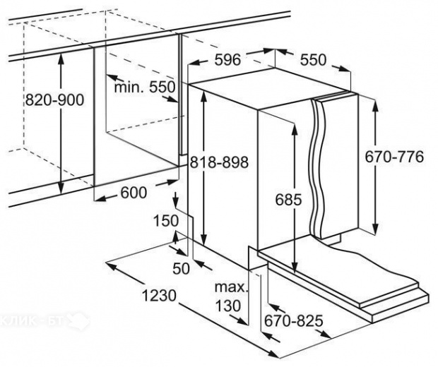 Посудомоечная машина AEG F SK93705 P