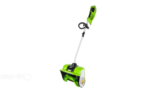 Электрический снегоуборщик GREENWORKS GD40SSK4