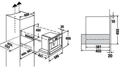 Встраиваемая кофемашина KUPPERSBUSCH ekv6500.1j1