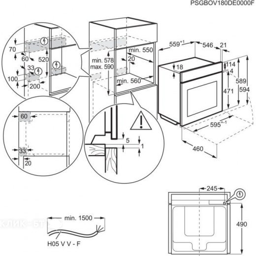 Духовой шкаф ELECTROLUX OKD6P77WX