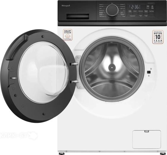Стиральная машина WEISSGAUFF WM 41106 Inverter Steam