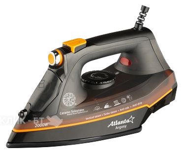 Утюг ATLANTA ath-5535 черный