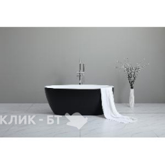 Ванна FRANK F6123 White+Black