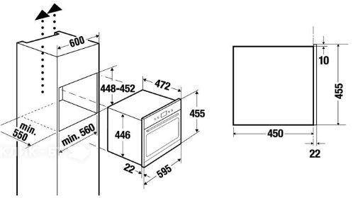 Встраиваемый паровой шкаф KUPPERSBUSCH EDG 6551.0 W8 Hot Chili