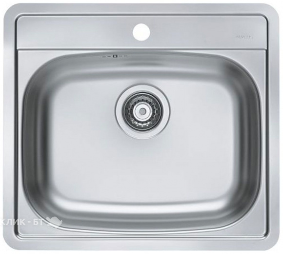 Кухонная мойка ALVEUS More 10 NAT-90 1106813 (в комплекте с сифоном 1102384)