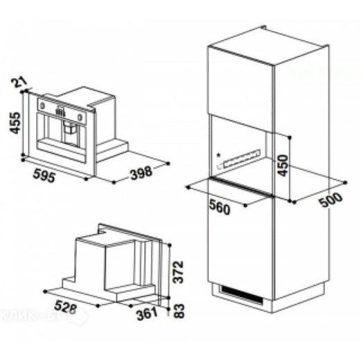 Встраиваемая кофемашина Whirlpool ACE 102 IX