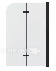 Шторка для ванны GROSSMAN GR-106/110 BLACK