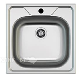 Кухонная мойка Zigmund & Shtain Platz 500.6 polished + сифон