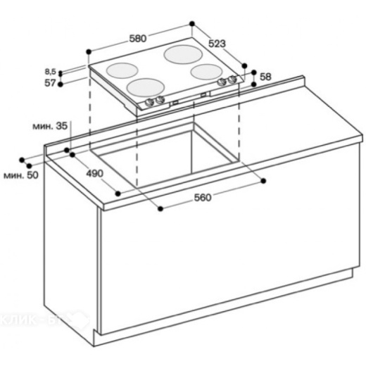 Варочная поверхность GAGGENAU ve260134