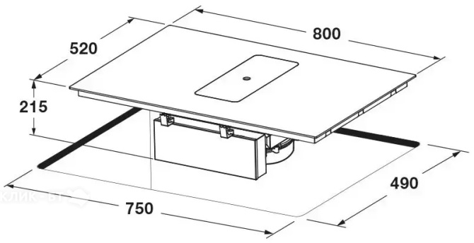 Варочная поверхность FULGOR Milano FCLHD 8041 HID TS BK 2