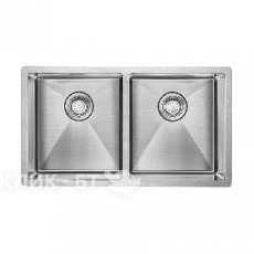 Кухонная мойка PAULMARK Dopplet PM507844-BS