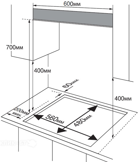 Варочная поверхность HIBERG VM 60440 RY