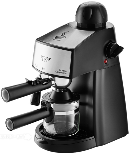 Кофеварка DELTA Lux DL-8151К черная