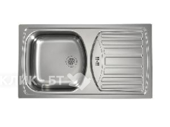 Кухонная мойка ALVEUS BASIC 150 NAT-60 1136530 (в комплекте с сифоном 1071237)