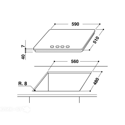 Варочная поверхность WHIRLPOOL akr 353 ix