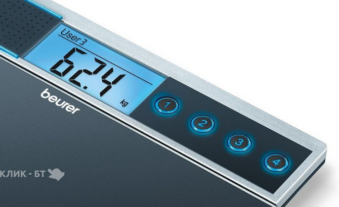 Весы BEURER GS39 черный