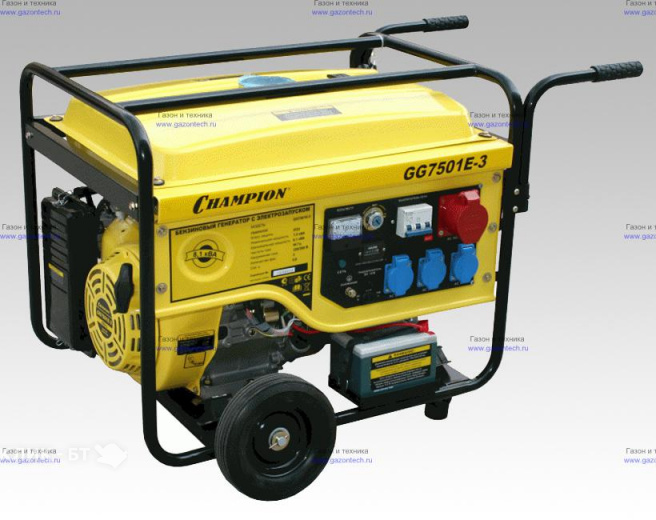 Электростанция CHAMPION gg7501e